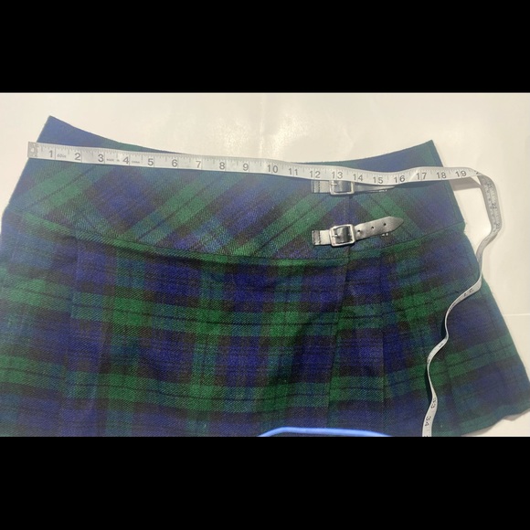 🦋🦄Scottish Designe Tartans Micro Mini Plaid SchoolGirl Skirt kilt - Picture 9 of 11